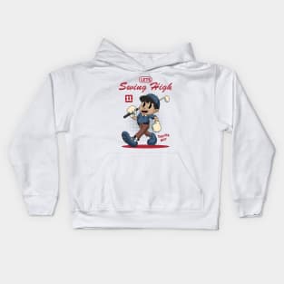 Cute Golfer Boy Kids Hoodie